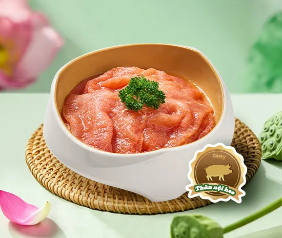 Thăn heo hương vị Việt